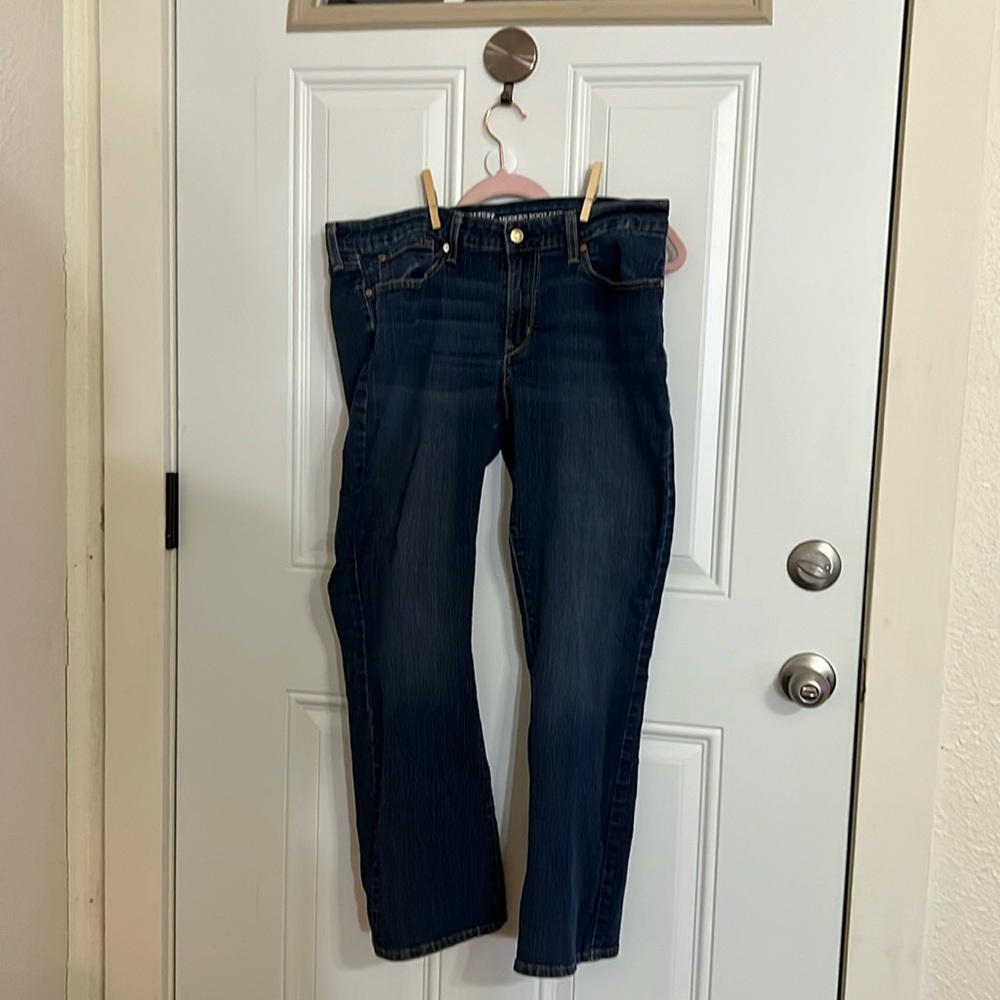 Levi Strauss Modern Bootcut jeans Size 33 Waist 30 long.